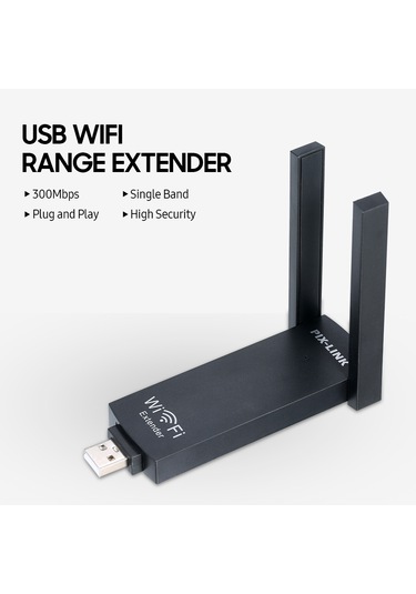 Geeksen Repeater Pc İçin Kablosuz Usb Wifi Adaptörü Sadece