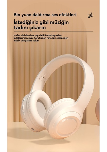 Aurora Kablosuz Kulaklıklar Başmonte Bluetooth Kulaklıklar