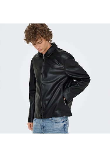 Only & Sons Jack Erkek Siyah Ceket 22034713-b Siyah