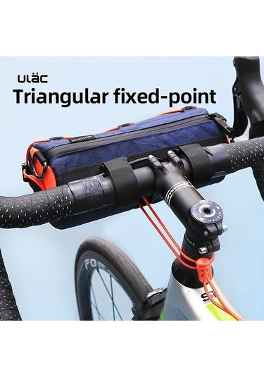 Willowhaven Pb10 Dark Green Ulac 1.7l Bisiklet Gidon Çantası - Ayarlanabilir Kayış Dayanıklı Mtb Yol Bisikleti Çantası Haki