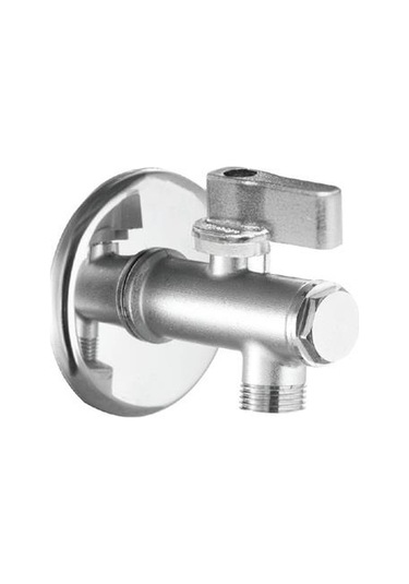 Adell Alp Filitreli Ara Musluk Krom 1/2 -3/8 Krom