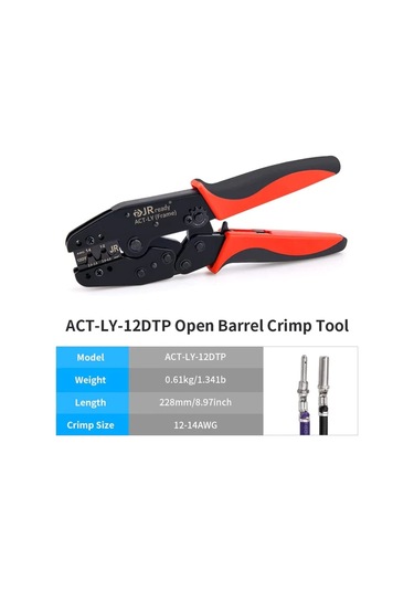 Jrready Act-ly Terminal Sıkma Pensesi Crimp Tools