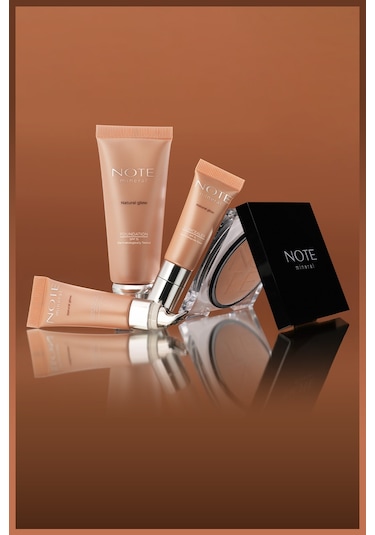 Note Cosmetique Mineral Powder Mat Bitişli Toz Pudra - 01 Açık