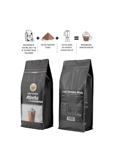Nera Soğuk Çikolatalı Mocha 1000 gr İçecek Tozu