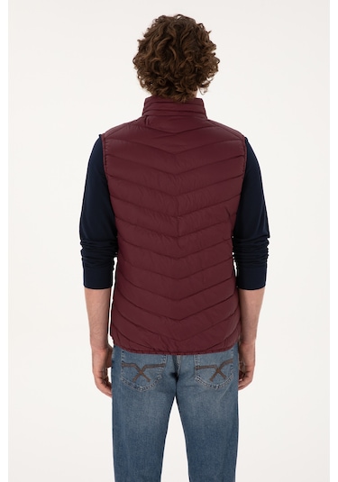 U.s. Polo Assn. Erkek Plum Yelek Dokuma 50310045-vr177 New Plum