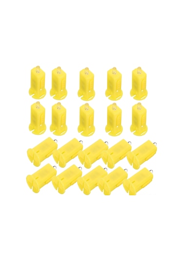 Yunboo 20 Adet Led Fener Işığı - Çeşitli Renkler Ve Tipte - El Yapımı Projeler, Partiler, Bahçe Dekorasyonu İçin - Güvenli Ve Uzun Ömürlü Renk