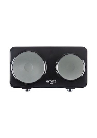 Arnica Duo GH25040 Set Üstü Ocak Siyah