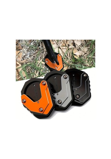 Gateesat Ktm Duke 125 200 250 390 690 Cnc Yan Destek Genişletme Plakası Siyah