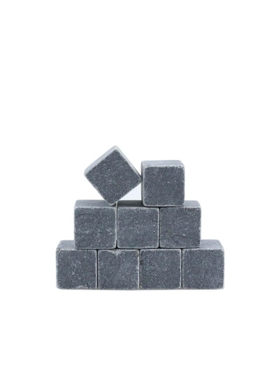 Suntek 9 Adet Viski Taşları Mermer Buz Küpleri, Yeniden Gri