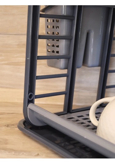 Gds Comfort Tezgah Üstü Tepsili Bulaşık Kurutma Makinesi 430281152 Gri