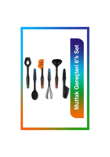 Tupperware Mutfak Gereçleri 6'lı Set