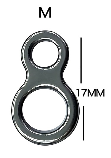 Seoul 15 Adet M Boy, İki Gözlü,çift,double,sekiz,solid Halka