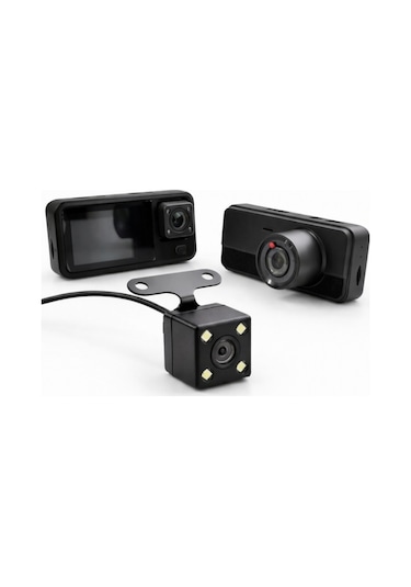 Carboon D19 4k Wifi Araç İçi Kamera Çift Kameralı Ön + Arka Kayıt Gece Görüşlü G-sensör Loop Recording 53849635