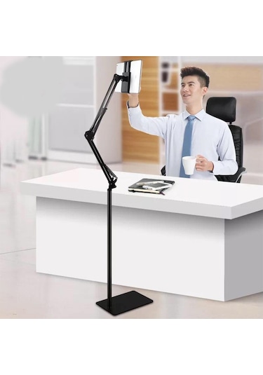 Metal Ayaklı Katlanabilir 140 Cm Tablet ve Telefon Tutucu Stand