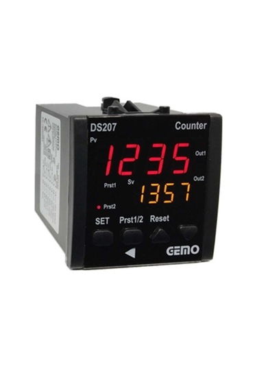 Gemo Ds207-230vac 4 Haneli Sayıcı