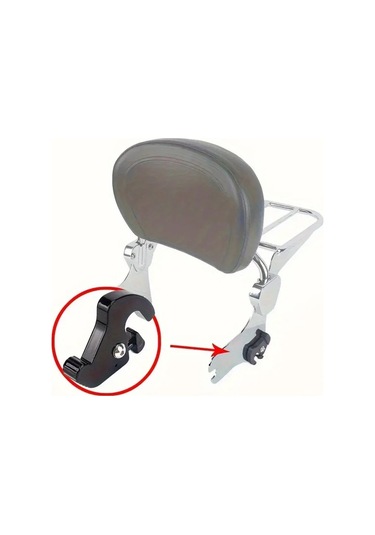 Hightower Sportulı Kilit Seti - Siyah, Dayanıklı, Su Geçirmez - Honda Motor Modelleri