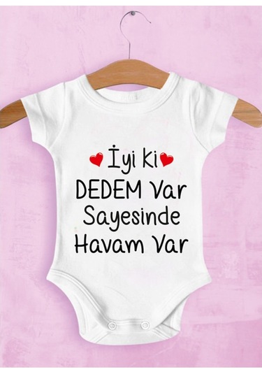 Tuğbababy Baby Dedeye Özel Zıbın Kız Erkek (533427521) Beyaz