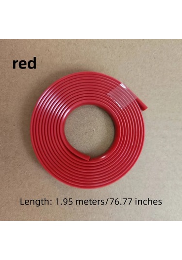 Willowhaven 4 Adet Mor Jant Koruyucu - 360 Çizilmeye Dayanıklı Abs Tasarım