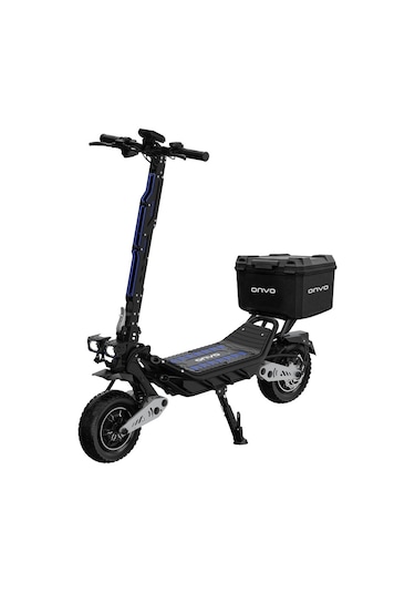 Onvo Rx-09 3000w 1500x2 Elektrikli Scooter Kask Hediyeli Siyah