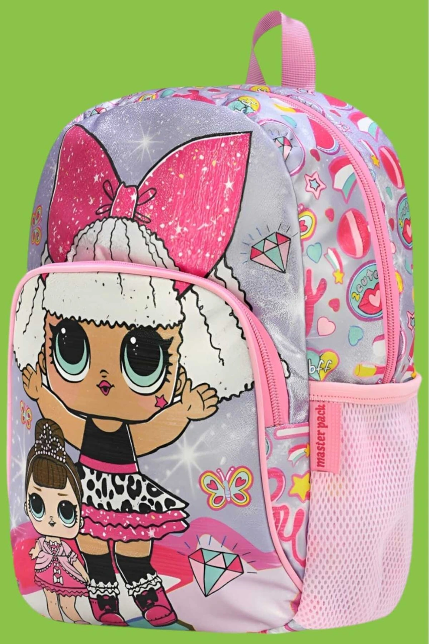 Tezzgelsin Kız Çocuk 0-8 Yaş Günlük Kullanım Su Geçirmez Çocuk Sırt Çantası Anaokulu Çantası Kreş Çantası Lila