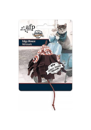 Cosmotex 847922025656 Afp Vintage Cat - Peluş Fare Oyuncak