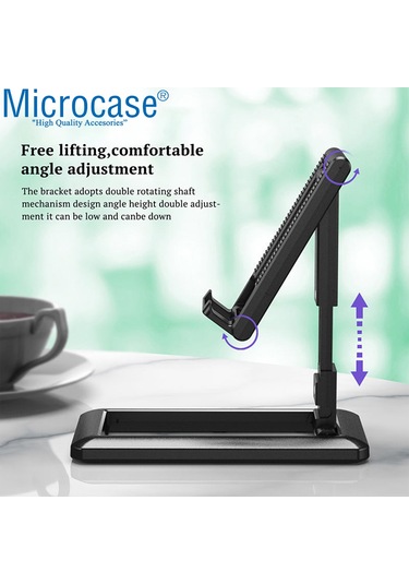 Katlanabilir Açı Ayarlı Telefon Tablet Tutucu Stand-  AL3489