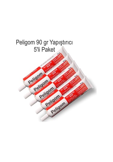 Pelikan Kuvvetli Sıvı Yapıştırıcı 90 Gr - Metal Tüp 5 Li Paket