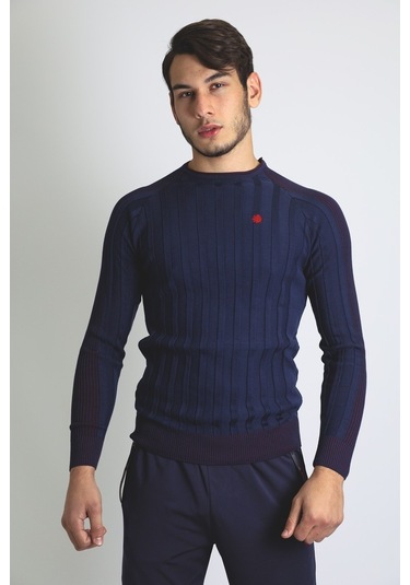 Raınsnow Erkek Triko Kazak Lacivert (504887996) Lacivert