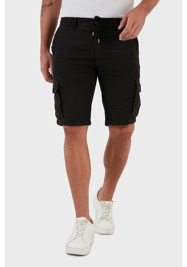 Exxe Erkek Short 630Jurışort Siyah