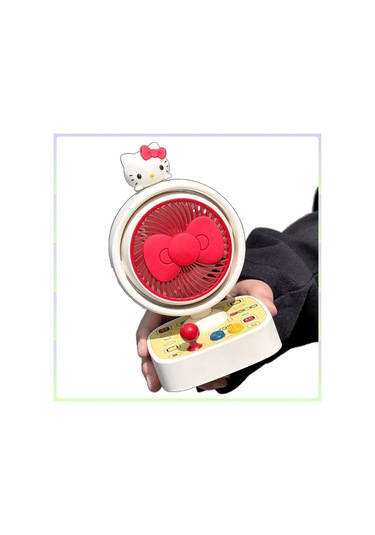 Hellokitty Masaüstü Şarj Fani-beyaz