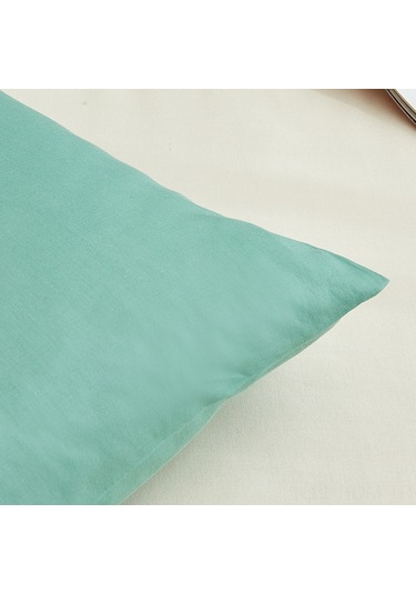 Suofeng Kırmızı Tek Kişilik Yastık Kılıfı 48x74 Cm - Otel & Ev Kullanıma Uygun 40 Nehir 13372 Saf Renk - Dayanıklı Ve Konforlu İki Adet Set Diğer