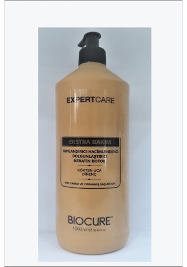 Biocure  Yıpranmış Saçlar İçin Yapılandırcı,HaciMLendirici Keratin 1 L