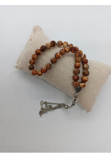 Balık Hediyelik  Tibet Akik Taşı Doğaltaş Tespih- Mdl-1037