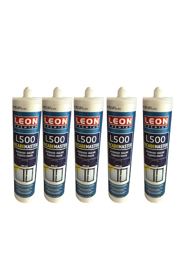 Leon Silikonize Mastik 280 Ml Boyanabilir İç Mekan 2 Adet Set Beyaz