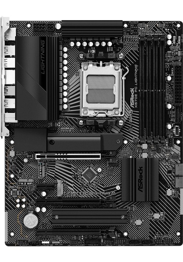 Asrock X670E PG Lightning AMD X670 6600 MHz (OC) DDR5 Soket AM5 ATX Anakart