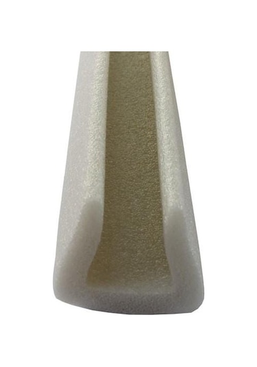 Geçmeli Kapı Altı Isı Yalıtım Süngeri Eşik Süngeri (6 Adet) Beyaz