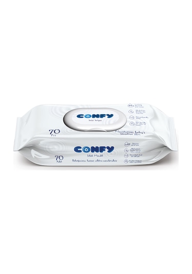 Confy Premium Soft Care Islak Mendil 70 Adet