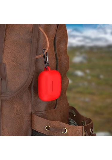 Caseonn Huawei Freebuds Se 4 Anc Kılıf Askı Aparatlı Mat Silikon Pembe