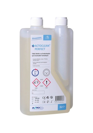 Acto Actoclean Perfect Tıbbi Aletler Ve Endoskoplar İçin Enzimatik Temizleyici 1 L