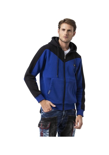 Cl580 Fearless Impact Men Sweatshirt Saxeblue