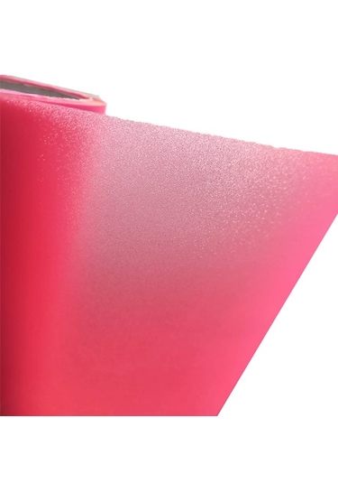 Parlak Simli Görünüm Pembe Renk Yapışkanlı Folyo 30 Cm 1 Metre