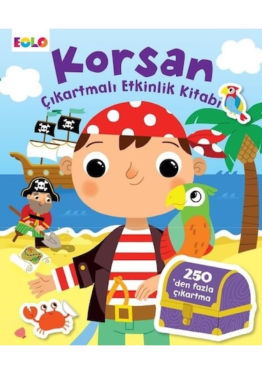 Korsan - Çıkartmalı Etkinlik Kitabı- Eolo