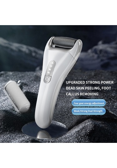 Mjq03 Elektrikli Ayak Nasır Sökücü Ayak Öğütücü 3 Silindir Kafalı Şarj Edilebilir Pedikür Aracı