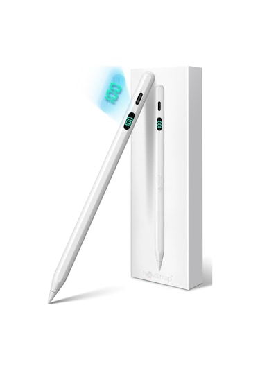 Novstrap İpad A16 11 Nesil 10. Nesil 10.9 İle Uyumlu Dokunmatik Tablet Kalemi Pen Dz915 Şarj Ekranlı Avuç İçi Reddi Stylus