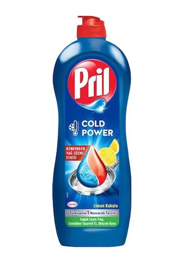 Pril Power 5 Artı Etki Limon 675 G