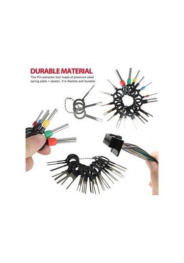 Pazly 39 Adet Tel Terminali Sökme Aracı - Araba Elektrik Bağlantı Seti