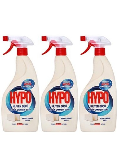 Hypo Beyaz Sabun Kokulu Köpük Çamaşır Suyu 3 x 750 ML