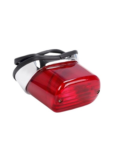 Novahub Yamaha Xv400 Xv250 Virago Stop Motosiklet Motosiklet Lambası Lambası Kuyruk Kırmızı Gösterge Fren Arka Abs Ur