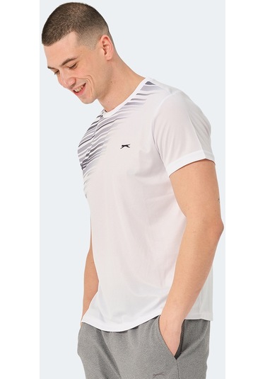 Slazenger RAVEN Erkek  Beyaz Tişört