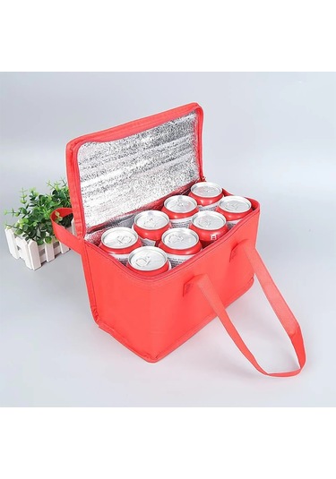 Isı Yalıtımlı Soğutucu Çantalar Kırmızı Çok Renkli